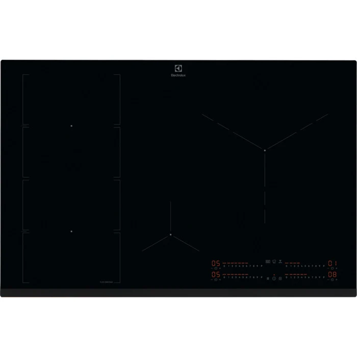 Electrolux Piano Cottura Induzione Serie 600 EIV85456 80cm 4 Zone Da Incasso Nero