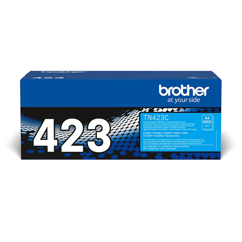 Brother TN-423C Cartuccia Toner Originale Ciano Alta Resa per HL-L8260CDW HL-L8360CDW