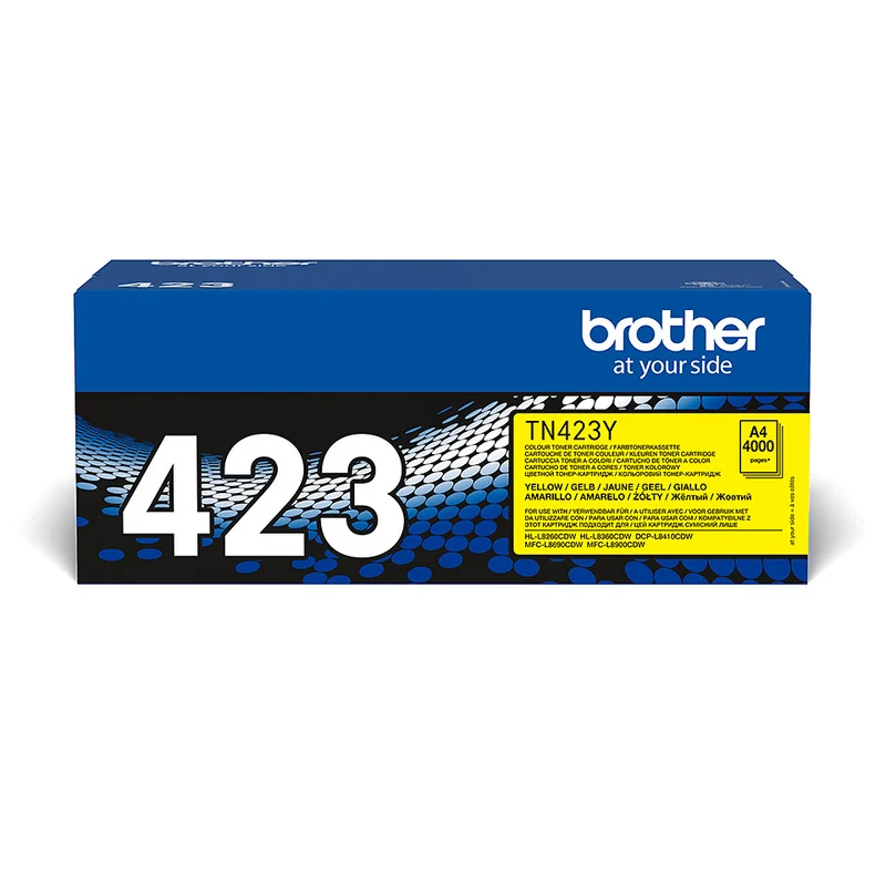 Brother TN423Y Toner Originale Giallo 4000 pagine per HL-L8260CDW HL-L8360CDW