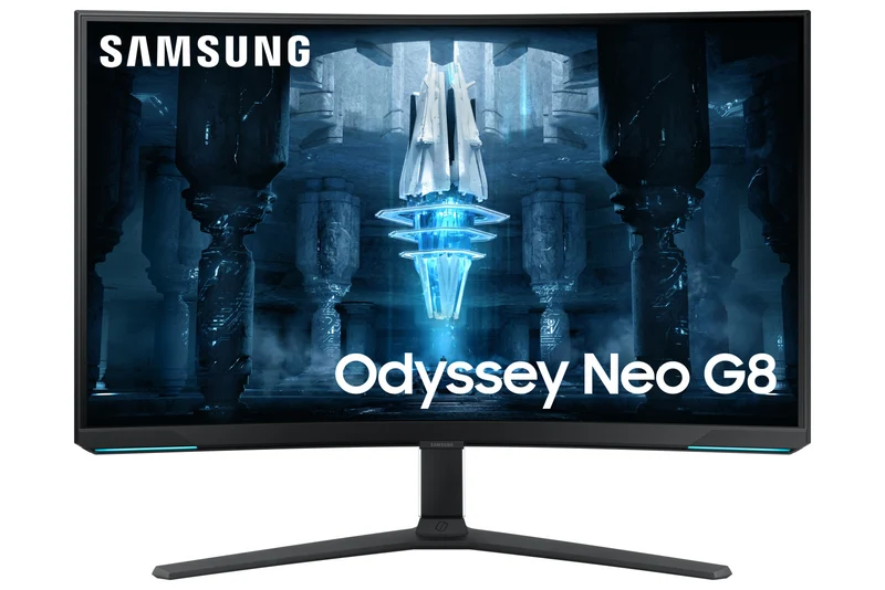 Samsung Odyssey Neo G8 Monitor Gaming 32" 4K UHD Curvo 240Hz 1ms Mini LED Bianco