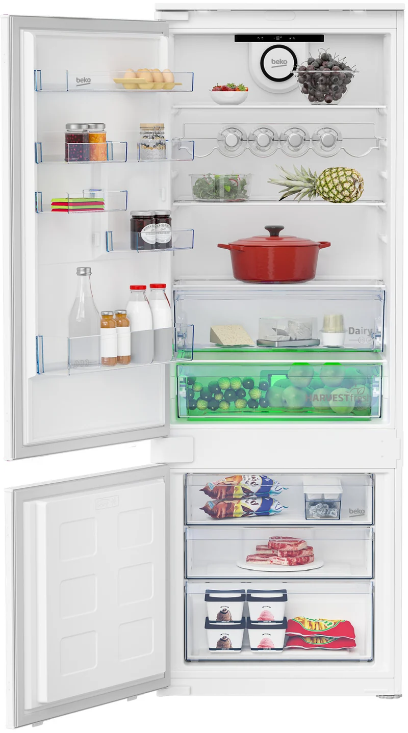 Beko Frigorifero con Congelatore da Incasso 400L Classe E Bianco BCSE400E40SN