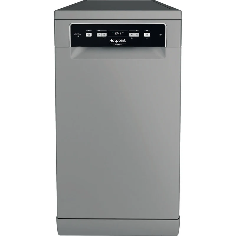 Hotpoint Lavastoviglie Libera Installazione 45cm 10 Coperti Classe C Inox HA3FC10BS7A0S