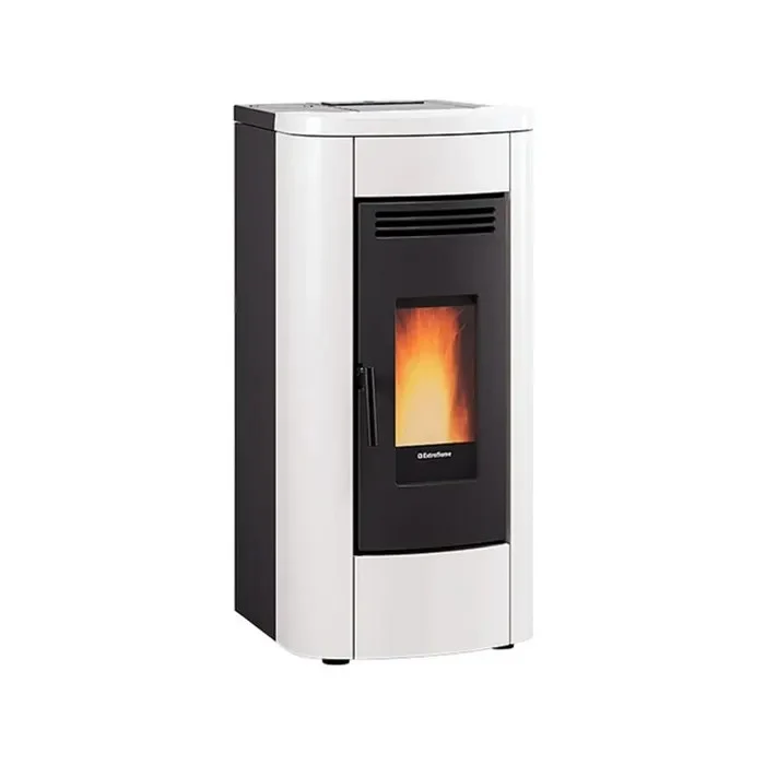 Extraflame Nordica Stufa a Pellet Klaudia AD EVO 8 kW 229 m³ Wi-Fi Classe A+ Bianco