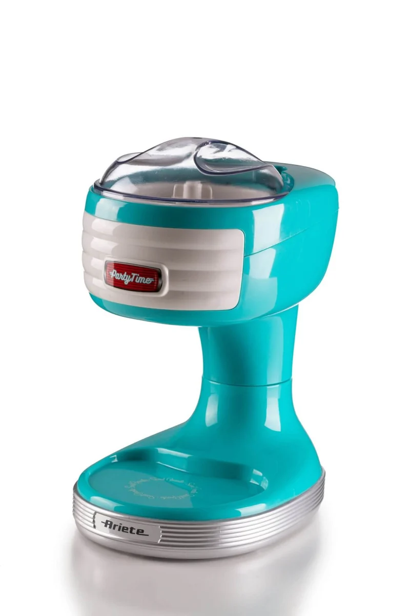 Ariete Tritaghiaccio Elettrico 76 Party Time Azzurro 30W Lame Acciaio Inox