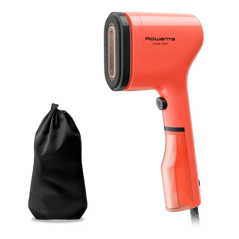 Rowenta Pure Pop DR2022 Vapore per Indumenti Portatile Corallo 20 g/min