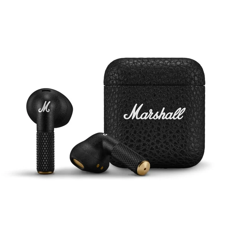 Marshall Minor IV Auricolari Wireless Bluetooth Nero - Autonomia 3+ Ore