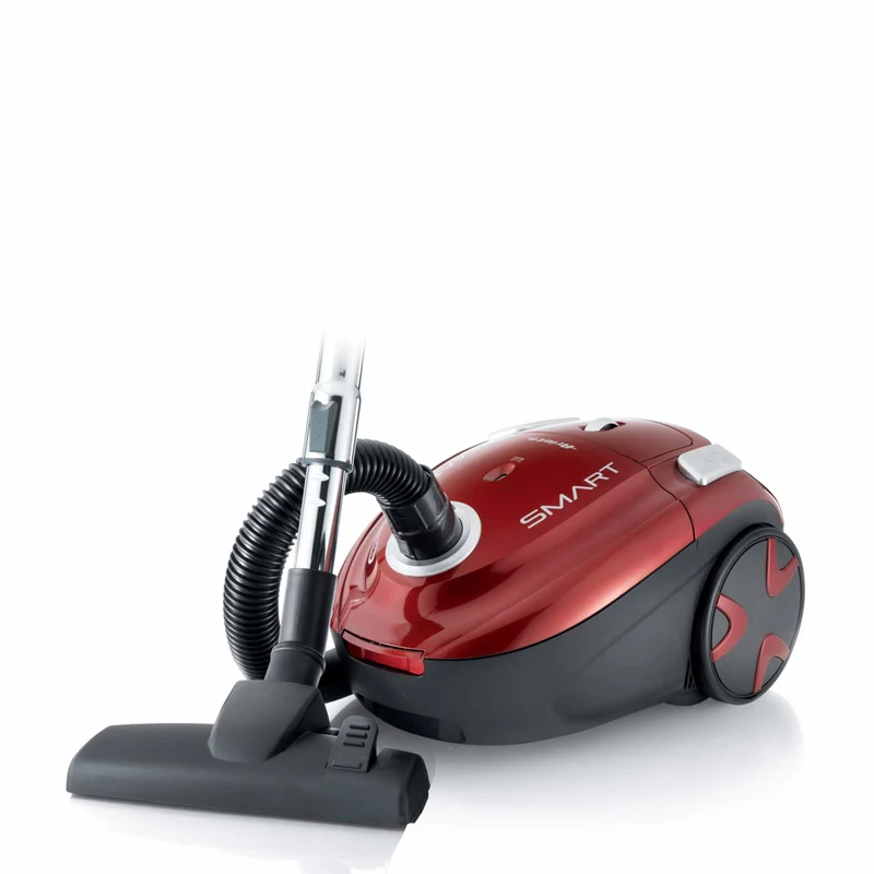 Ariete 2735 Aspirapolvere a Cilindro con Sacco 2,5L 700W Nero/Rosso Compatto