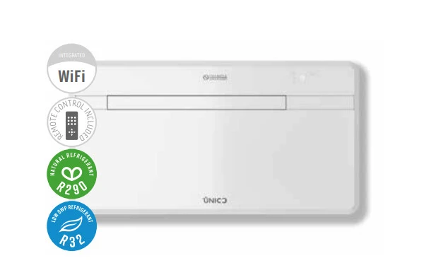 Olimpia Splendid Unico Next 12 HP EVAN Condizionatore Monoblocco Wi-Fi Bianco