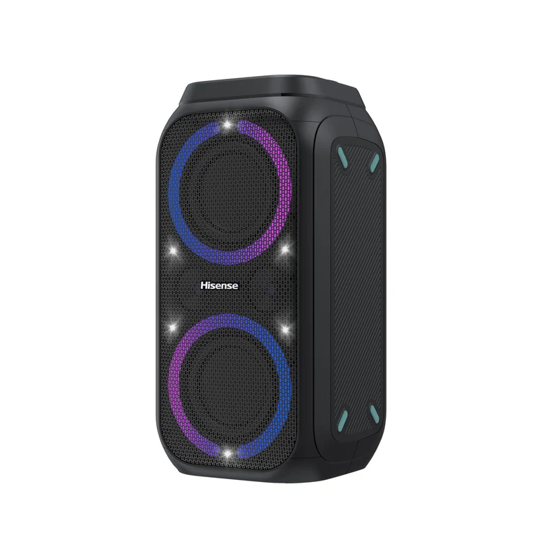 Hisense Party Rocket 160 Altoparlante da Festa Bluetooth 160W IPX4 Nero