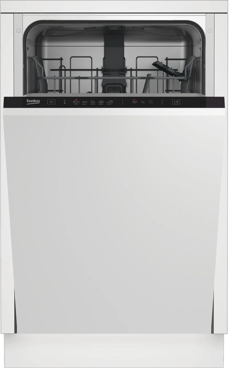 Beko DIS35020 Lavastoviglie a Scomparsa Totale Compatta 45cm 10 Coperti Classe E