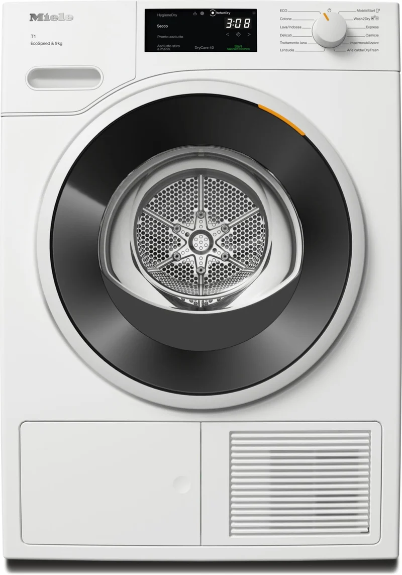 Miele TWD640WP Asciugatrice a Pompa di Calore 9 kg Classe C Bianco Loto