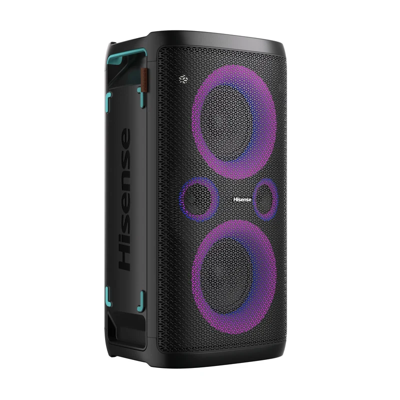 Hisense Party Storm Altoparlante da Festa Nero 300W Bluetooth 5.0 Impermeabile