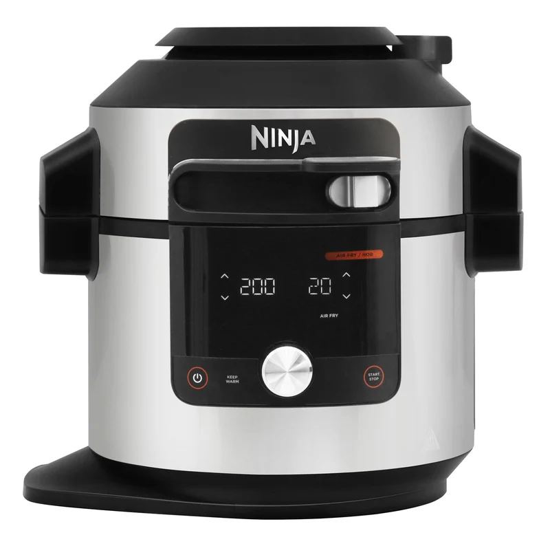 Ninja Foodi MAX Multicooker OL750EU 14 in 1 SmartLid 7,5 L 1760 W Nero Acciaio Inox