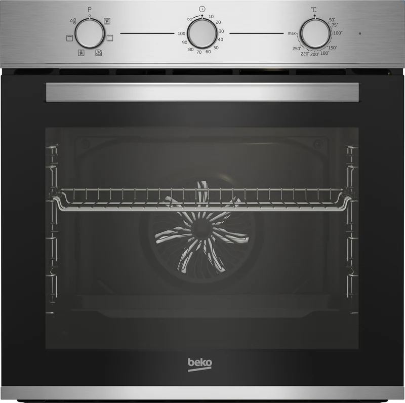 Beko BBIE12100X Forno Elettrico da Incasso 72L Ventilato Acciaio Inox