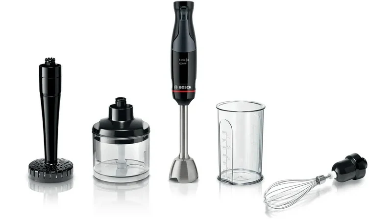 Bosch Frullatore ad Immersione MSM4B623 ErgoMaster 1000W 12 Velocità Antracite 0,6L