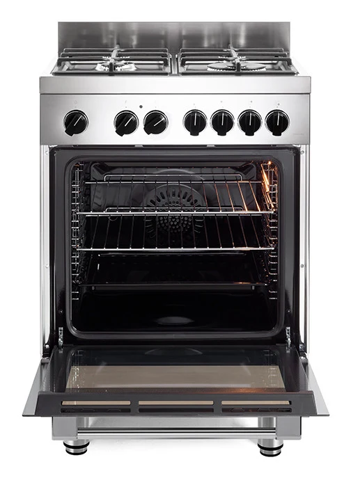 De'Longhi GEMMA 66 ML Cucina 60 cm Acciaio inox 4 Fuochi Gas Forno Elettrico 74L