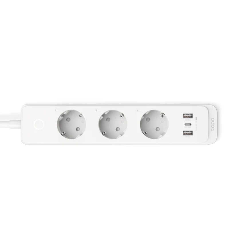 TP-Link Tapo P300 Multipresa Intelligente 3 AC + 3 USB Wi-Fi Controllo App Alexa Bianco