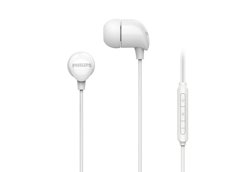 Philips Cuffie In Ear TAE2146WT00 Bianche Cablate USB-C per Musica e Chiamate