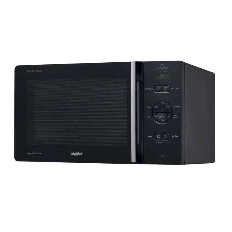 Whirlpool Microonde con Grill Chef Plus MCP 345 BL 25L 800W Nero