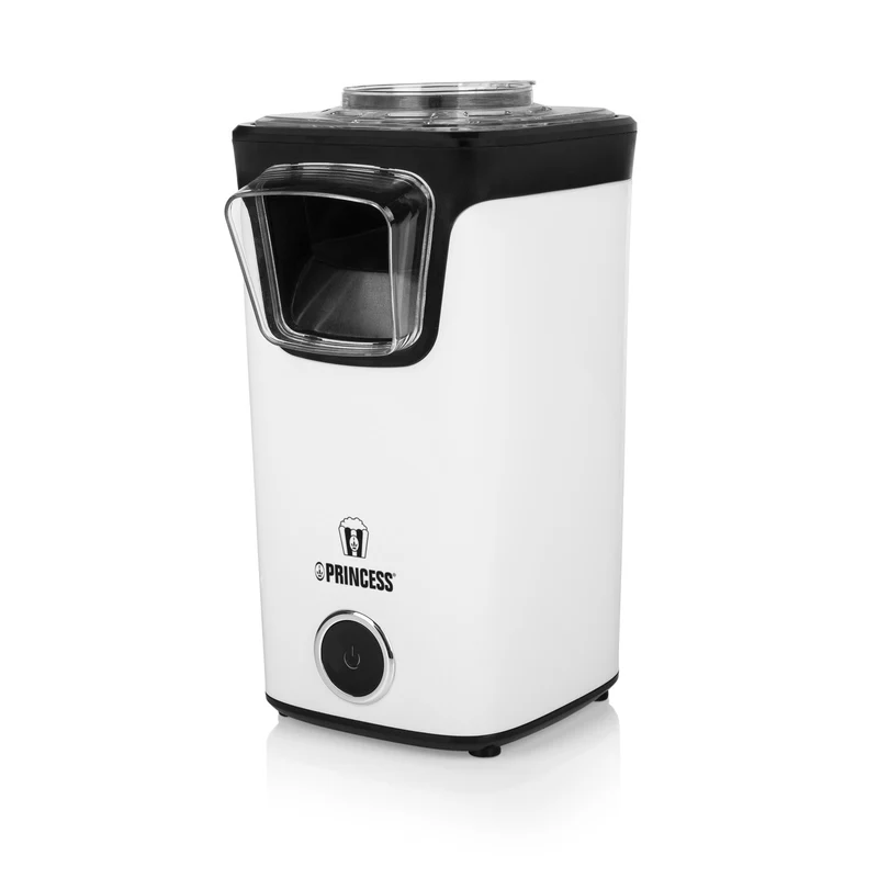 Princess Macchina per Popcorn 01.292986.01.001 Nero/Bianco 1100W 60g 3min
