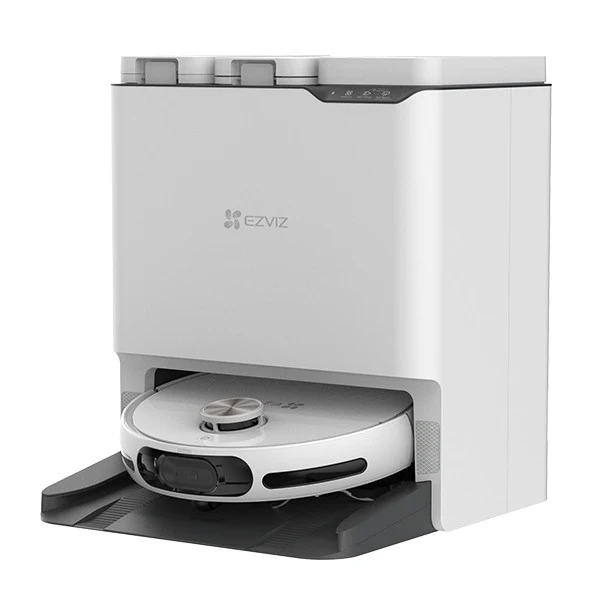 EZVIZ RS20 MAX Robot Aspirapolvere e Lavapavimenti Bianco con Base Intelligente