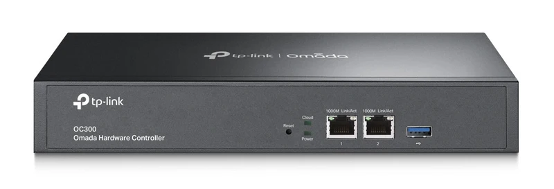TP-Link Omada OC300 Controller Gateway Nero 10/100/1000 Mbit/s 2 Porte Ethernet