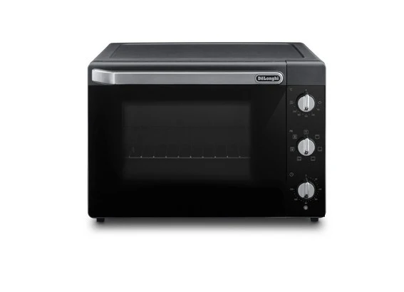 De'Longhi Fornetto con tostapane EO 40123.S, 40L, 2000W, Nero, Grill e Convezione