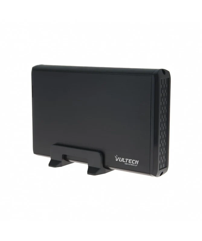Vultech Box Esterno HDD 3.5" USB 3.2 Gen 1 SATA III Nero Alluminio 14TB