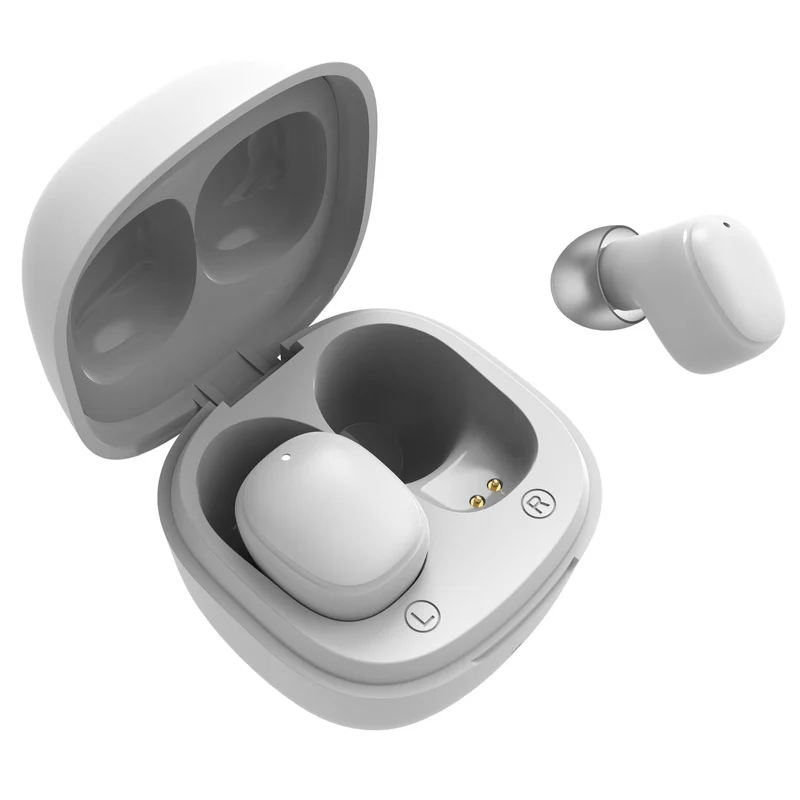 VulTech Cube EP-20WH Auricolari Bluetooth 5.3 True Wireless Stereo Impermeabili IPX5 Bianco