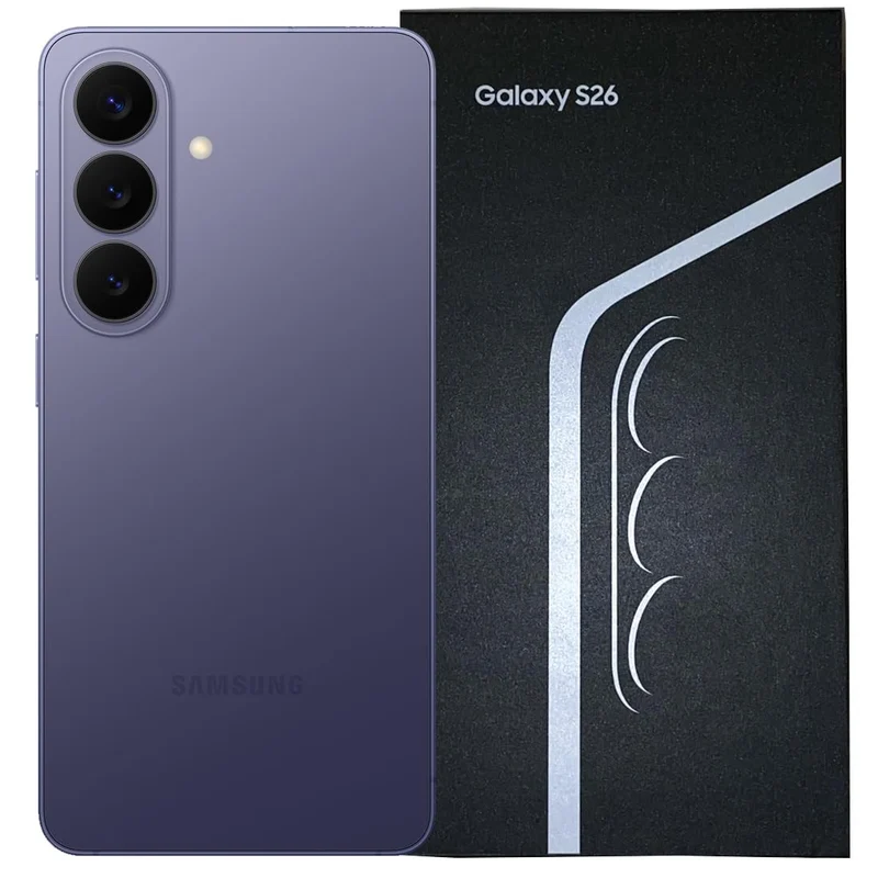 Samsung Galaxy S26 Smartphone 5G 6.3" 12GB RAM 256GB Dual SIM Android 16.0 Cobalt Violet
