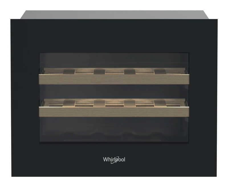 Whirlpool WHW45S2B Cantinetta Vino Incasso 19 Bottiglie Nero Controllo Touch