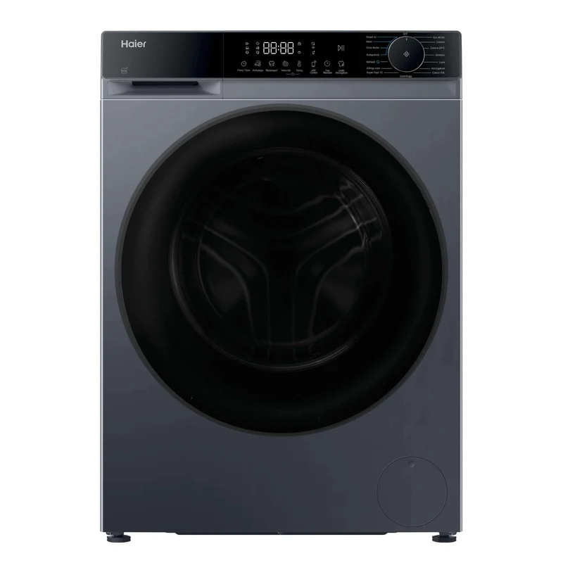 Haier Lavasciuga HWD80BP14357GTIT X Series 5 Slim 8+5 kg 1400 Giri Classe A Wi-Fi AI PowerDrive Vapore Antracite