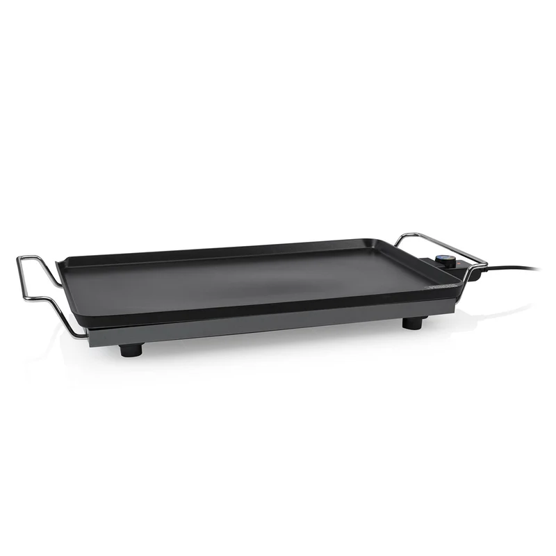 Princess Griglia Elettrica da Tavolo Table Chef Classic XXL 102325 2500W 60x36 cm 8 Persone Alluminio Pressofuso Antiaderente Nera