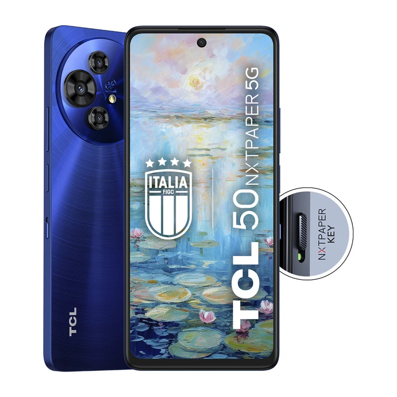 TCL NXTPAPER T702D Smartphone 5G Doppia SIM 256GB Blu Android 14