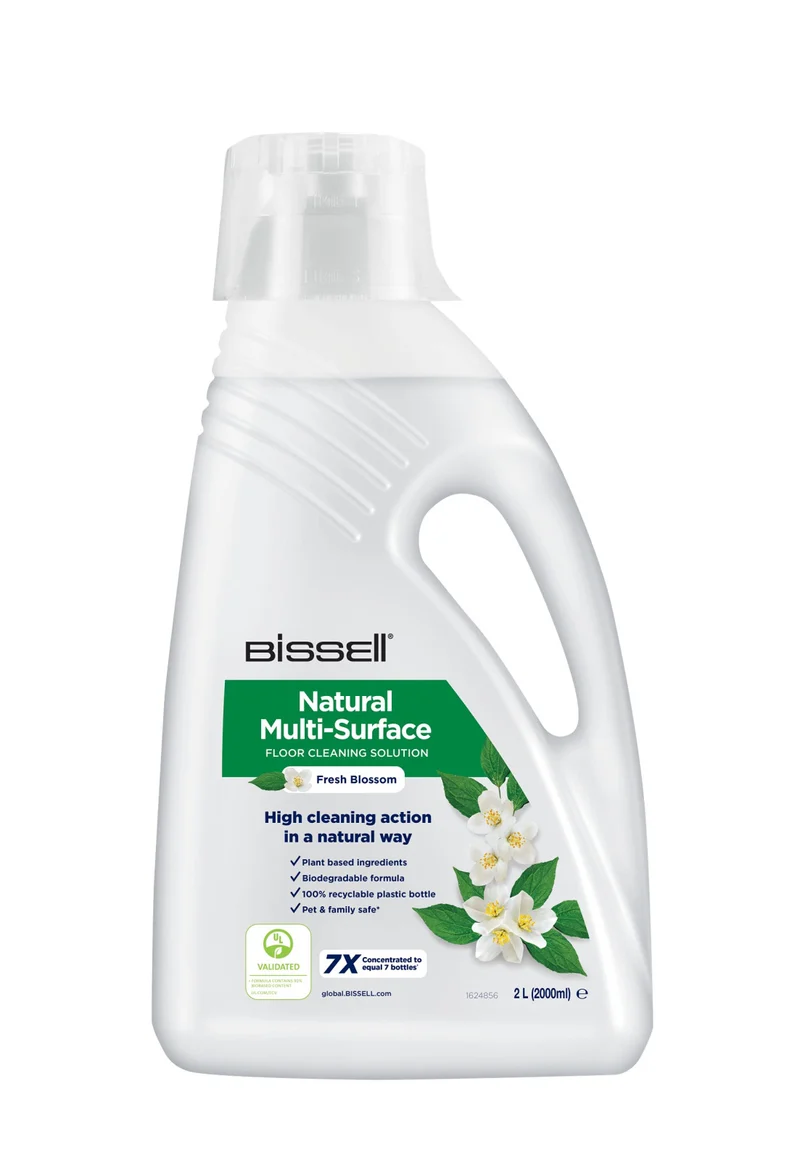 Bissell Soluzione Detergente Multisuperficie Naturale 1L Fiori Freschi per CrossWave
