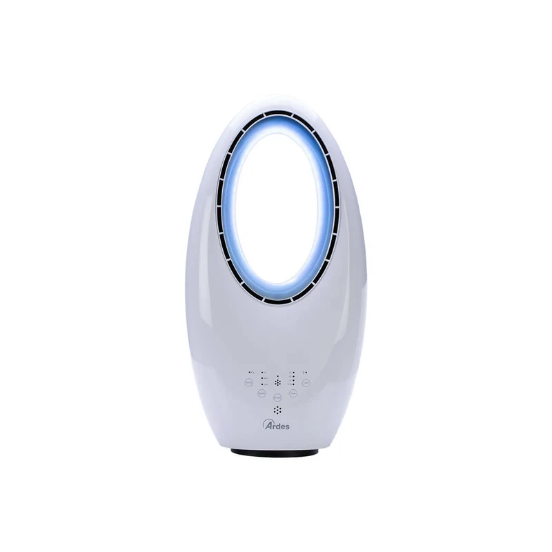 Ardes AR5BL1B Ventilatore Senza Pale Bianco Silenzioso con Telecomando