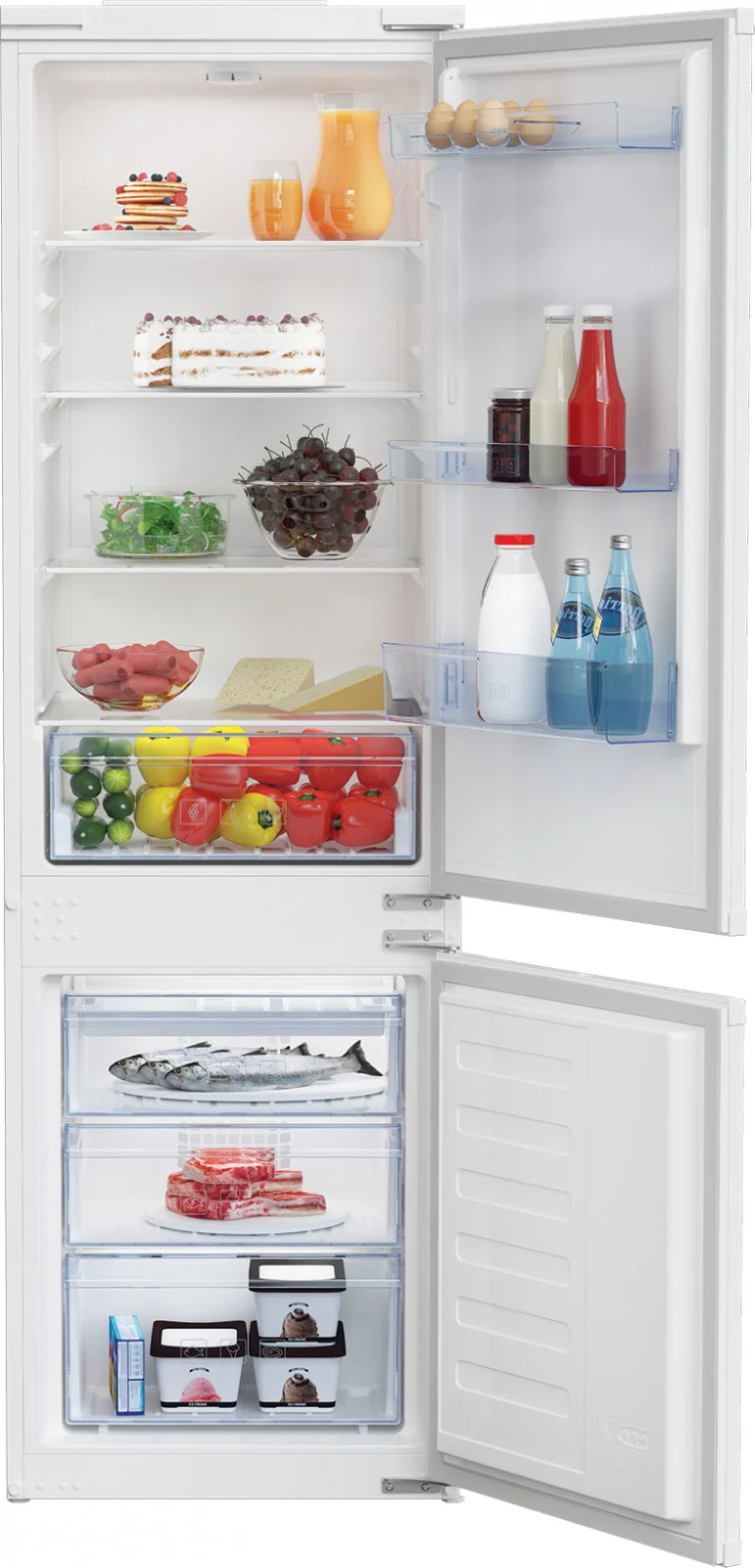 Beko BCSA285K4SN Frigorifero Da Incasso Bianco