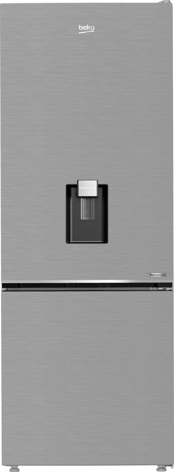 Beko B3RCNE564HDXB Frigorifero Combinato 490L No Frost Dispenser Acqua Metallico