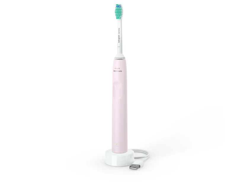 Philips Sonicare HX3651/11 Spazzolino Elettrico Sonico Rosa per Adulti con Timer