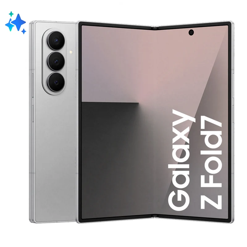 Samsung Galaxy Z Fold7 5G Smartphone Pieghevole 256GB 12GB Silver Shadow