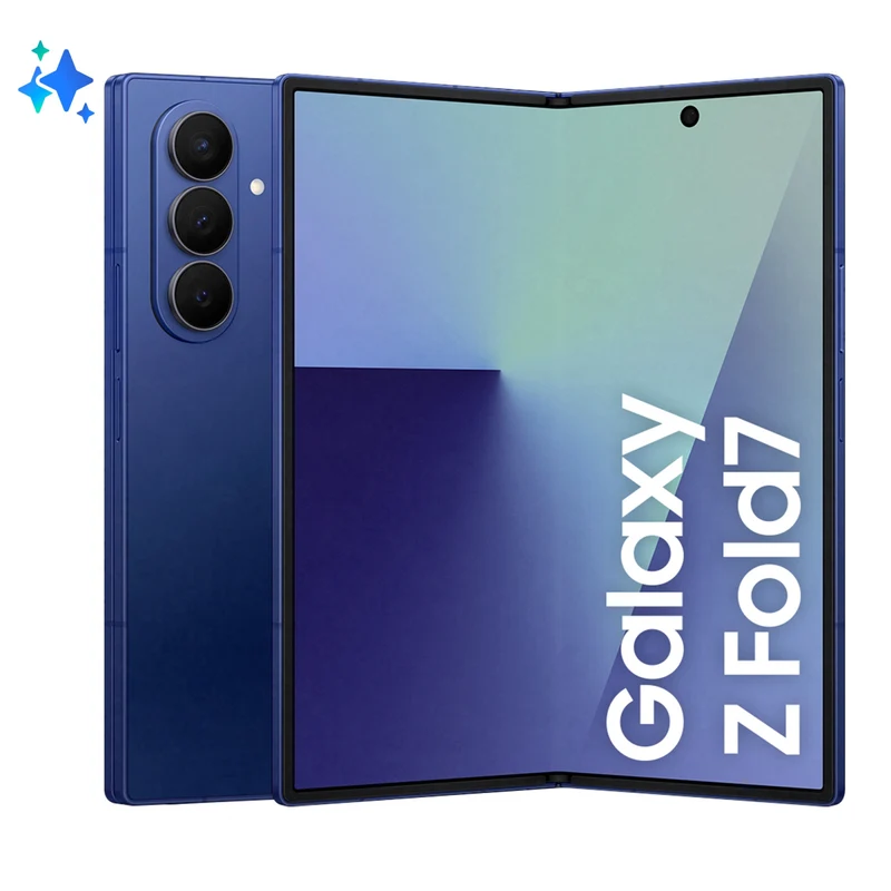 Samsung Galaxy Z Fold7 5G Smartphone Android 16 256GB 12GB RAM Blu