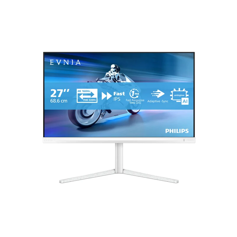 Philips Evnia 5000 27M2N5901A Monitor Gaming 27" 4K Ultra HD 1ms Bianco