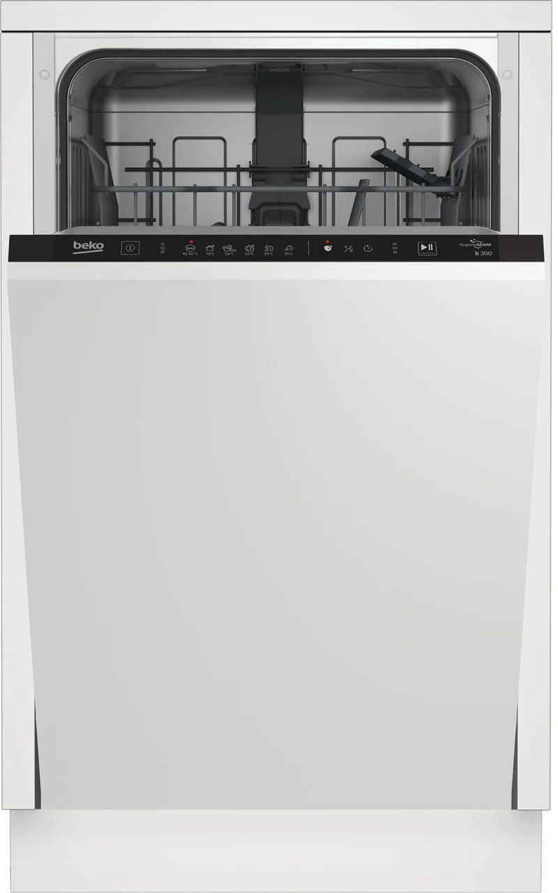 Beko Lavastoviglie da Incasso BDIS16030 a Scomparsa Totale Slim 45 cm 10 Coperti Classe D