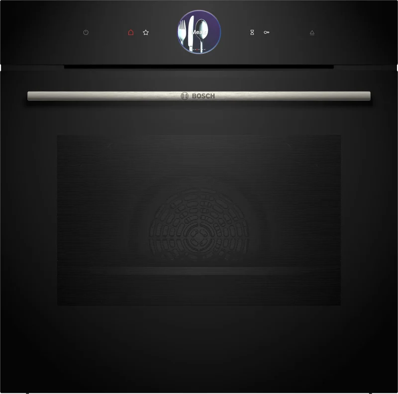 Bosch Serie 8 HRG7761B1 Forno Elettrico da Incasso 71L Nero Ventilato e Vapore
