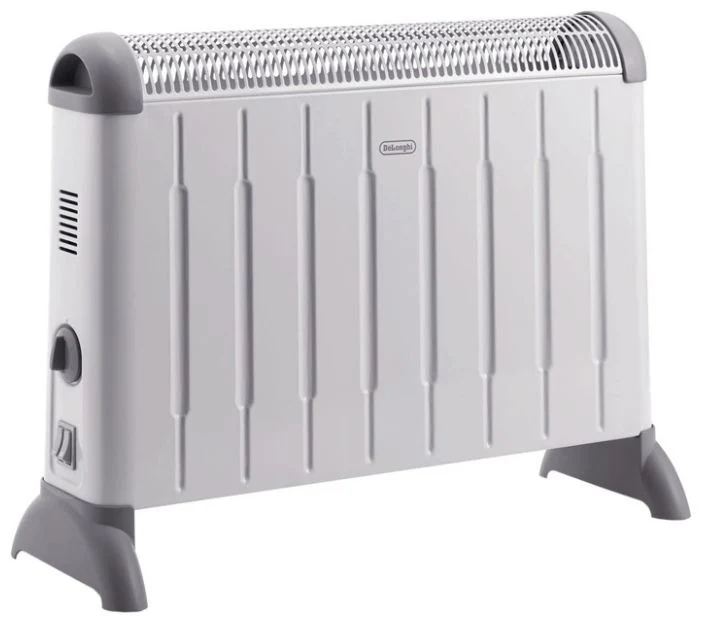 De'Longhi HCM2030 Stufetta Elettrica 2000W Bianco Montabile a Parete per 60 m³