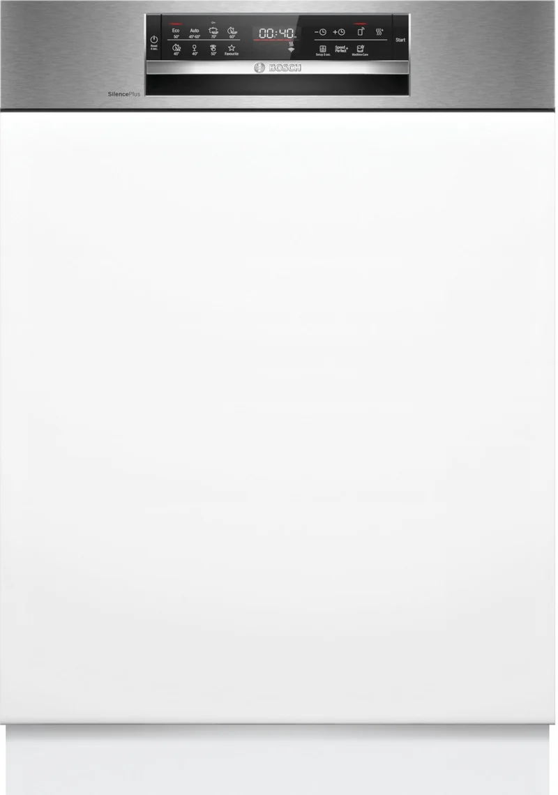 Bosch Lavastoviglie SMI6ECS12E Acciaio 60cm Classe A Home Connect