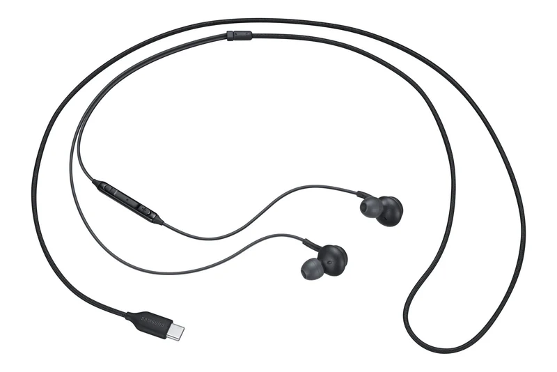 Samsung Auricolari In-Ear Cablati USB-C con Microfono per Musica e Chiamate Nero