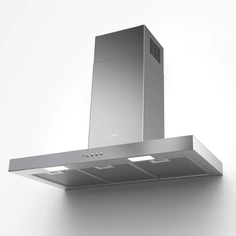 Faber Stilo Smart X A90 Cappa Aspirante a Parete 90 cm Acciaio Inox 435 m³/h LED Classe C