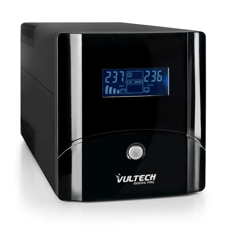 Vultech UPS1500VA-PRO Gruppo di Continuità 1500VA 800W 4 Prese AC Linea Interattiva