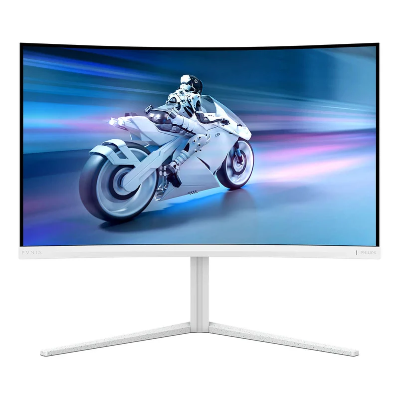 Philips Evnia 5000 32M2C5501/00 Monitor Gaming 32" Curvo Full HD LCD 180Hz Bianco